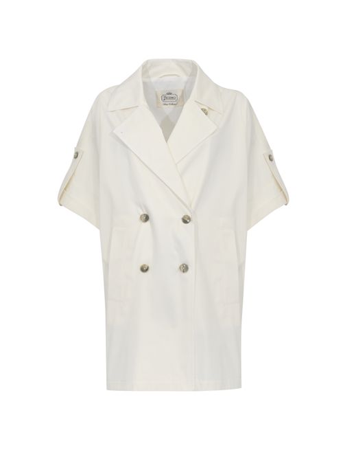 Trench poncho in gabardina di cotone antigoccia Herno | IM000200D 132381000